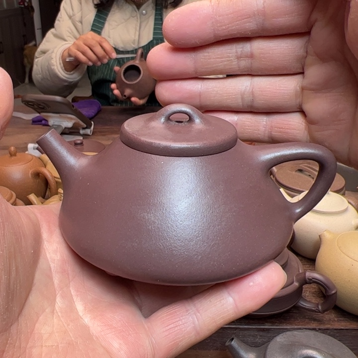 底槽青茶壶底槽清泥半手精工制作文瓢220c c