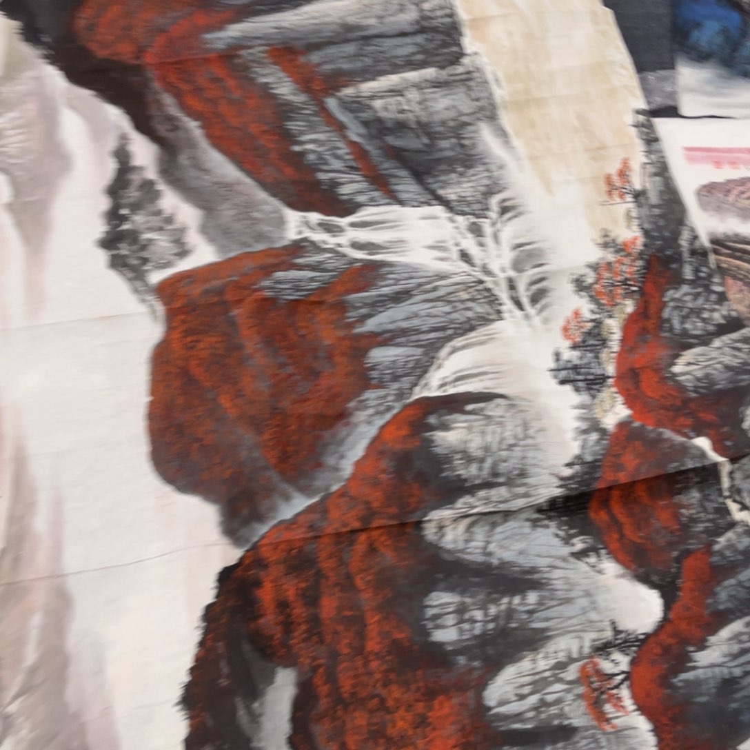 国画处理作品看好再拍哦