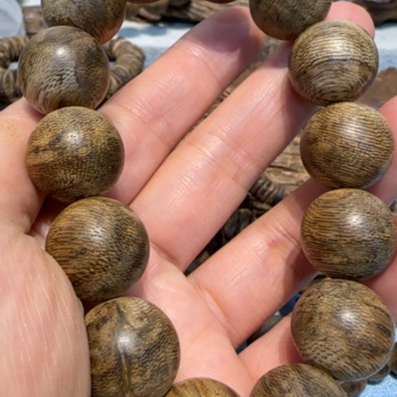 【闪购商品】沉香手串文莱沉香17m手串24克