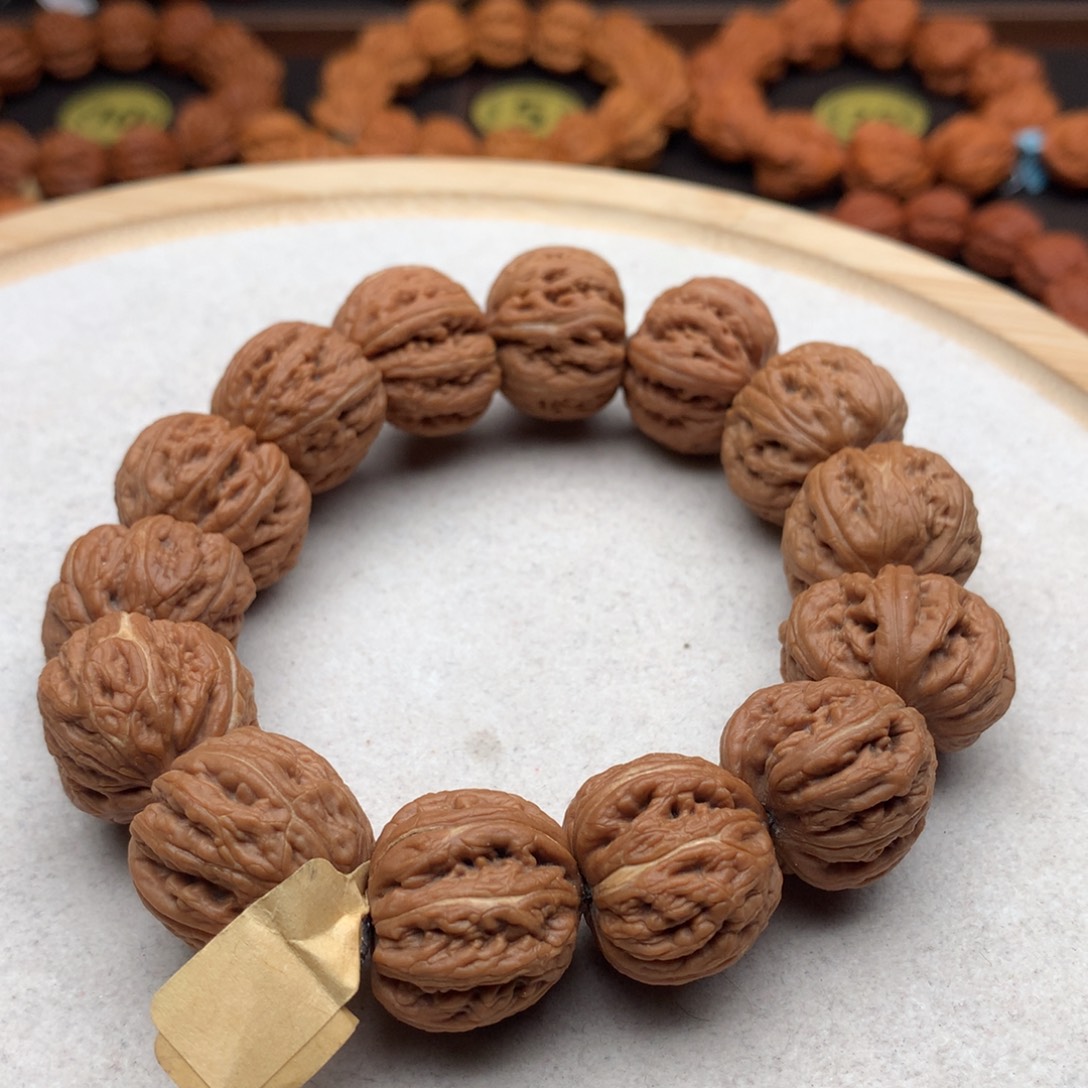 手串文玩核桃野麻磨盘