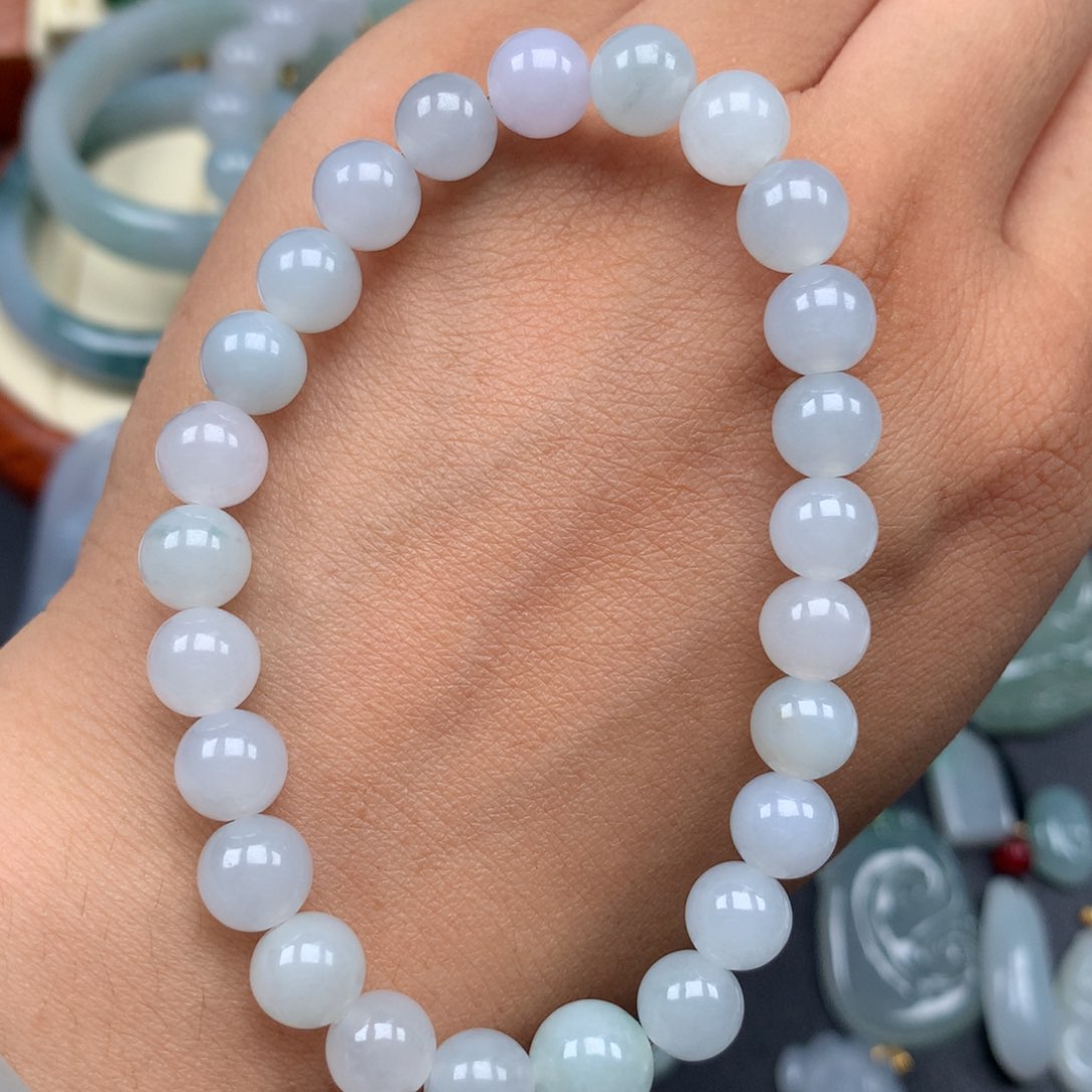 未镶嵌手串翡翠手串