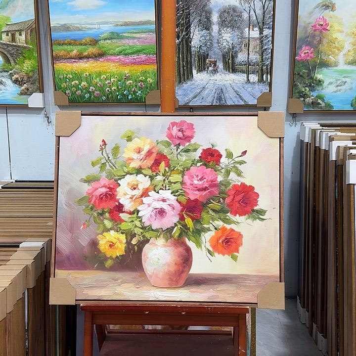 油画5060油画作品展作品展作品集展