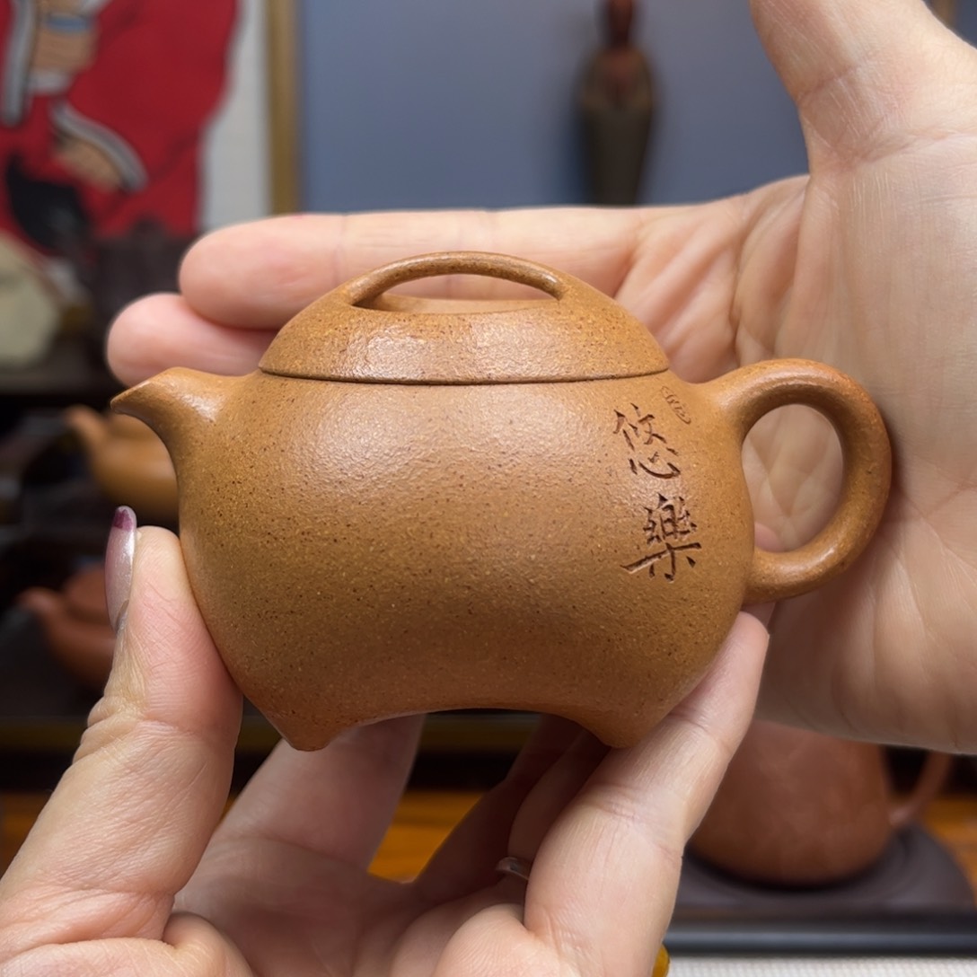 紫砂茶具半手工制作