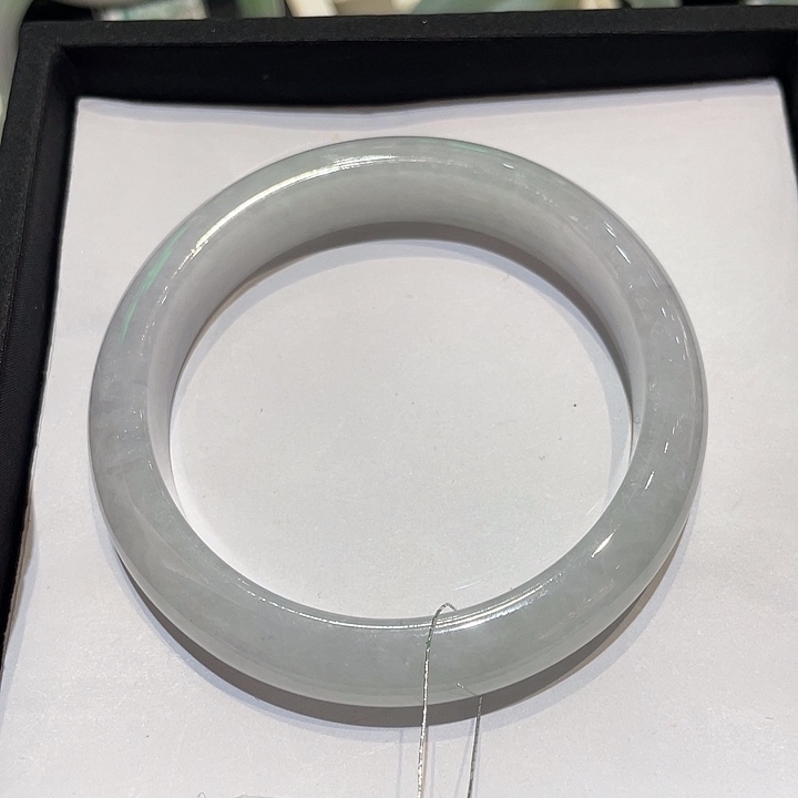 翡翠未镶嵌手镯玉镯0340