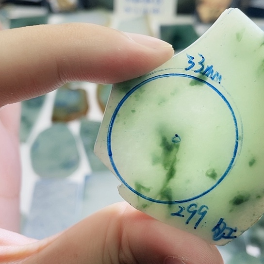 定制翡翠未镶嵌包工