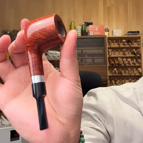 石楠木手工制作烟斗