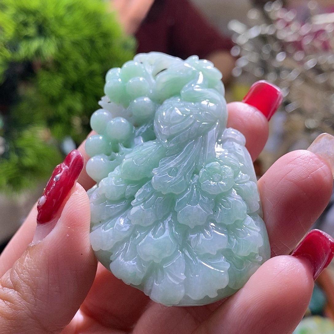 【闪购商品】翡翠颈饰未镶嵌凤凰