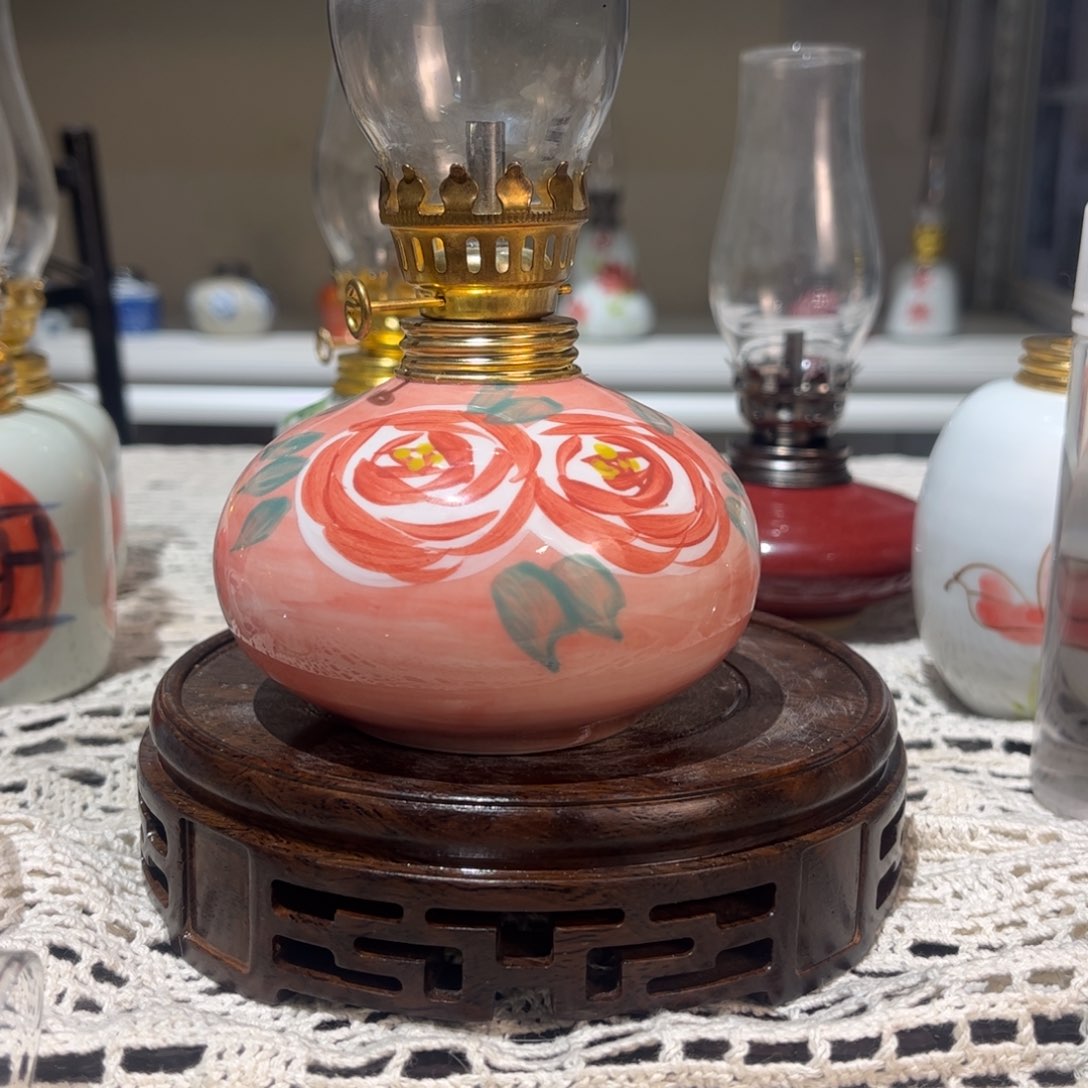 摆件景德镇陶瓷香薰灯