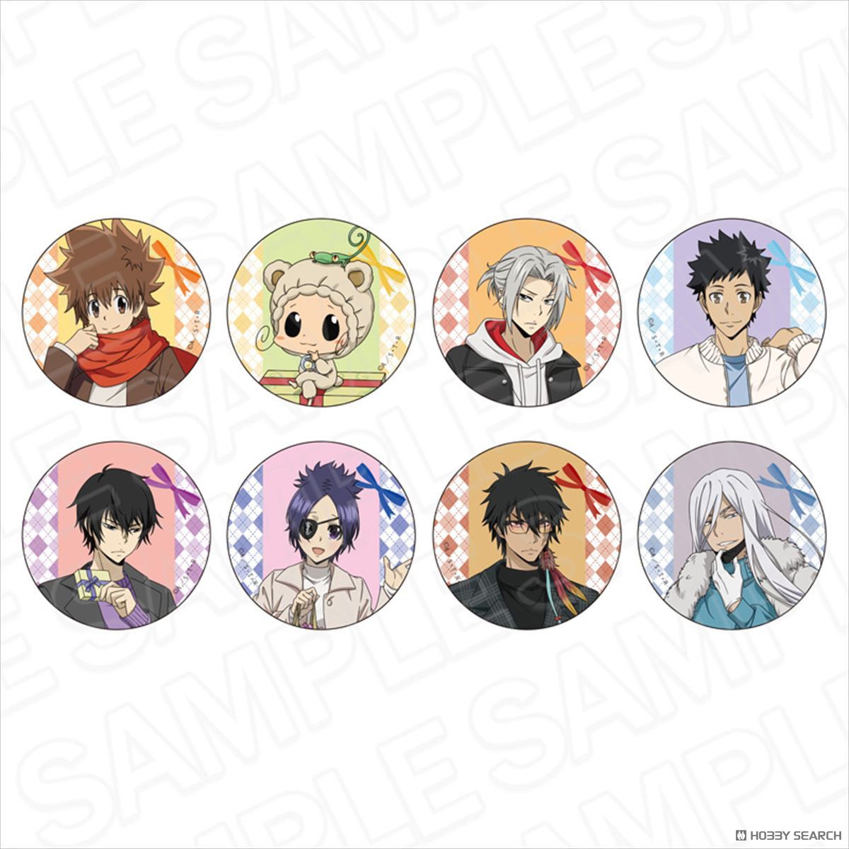 【拆包】 家庭教师REBORN! 礼物吧唧 徽章盲盒 正版 日谷现货 潮玩