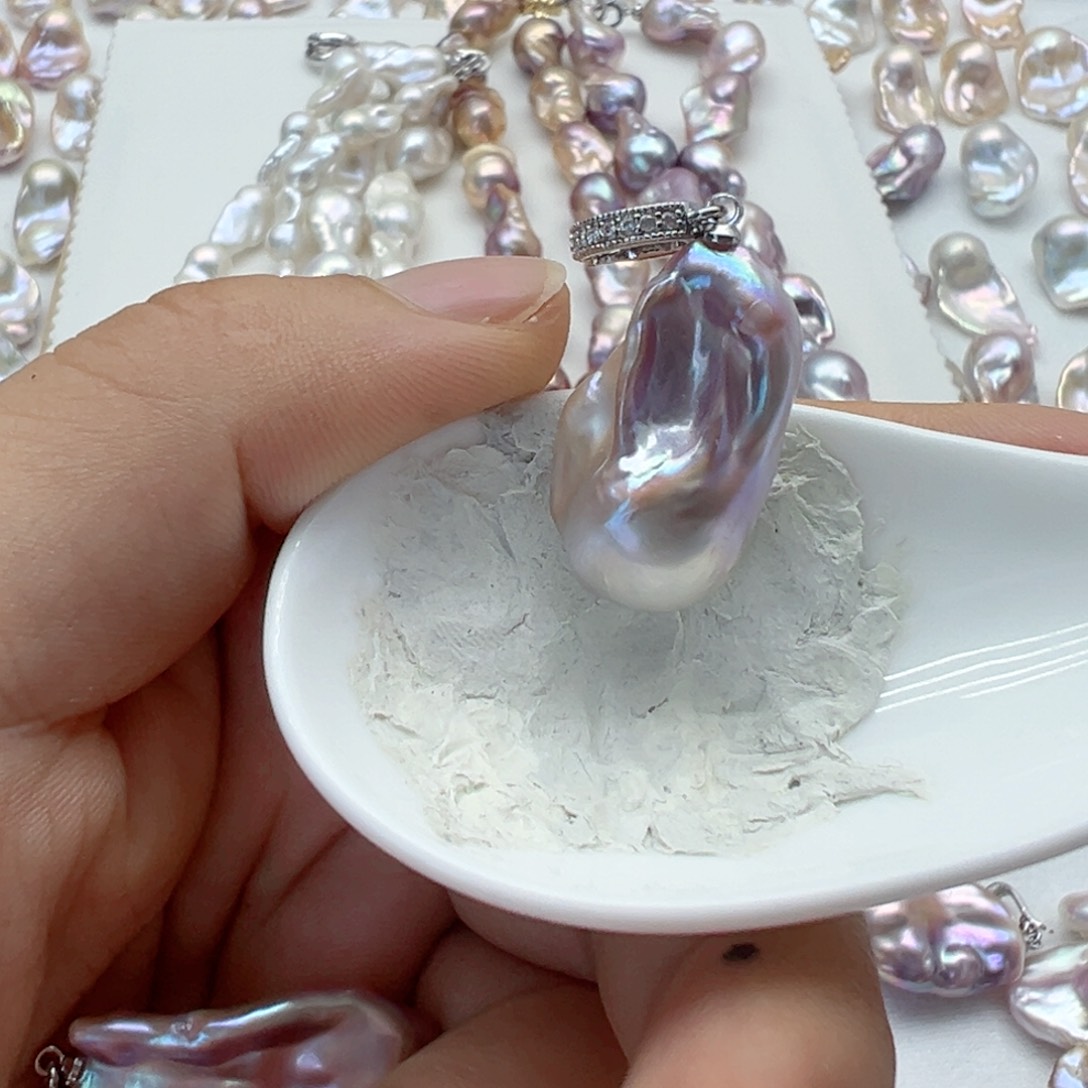 淡水珍珠银S925镶嵌颈饰