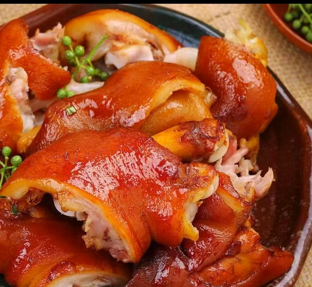 五香酱卤猪蹄五香猪蹄真空包装鲜香软烂Q弹开袋即食猪头肉冻猪脚