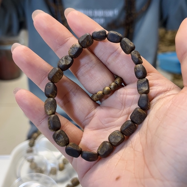 沉香手串沉水单圈多样性发1