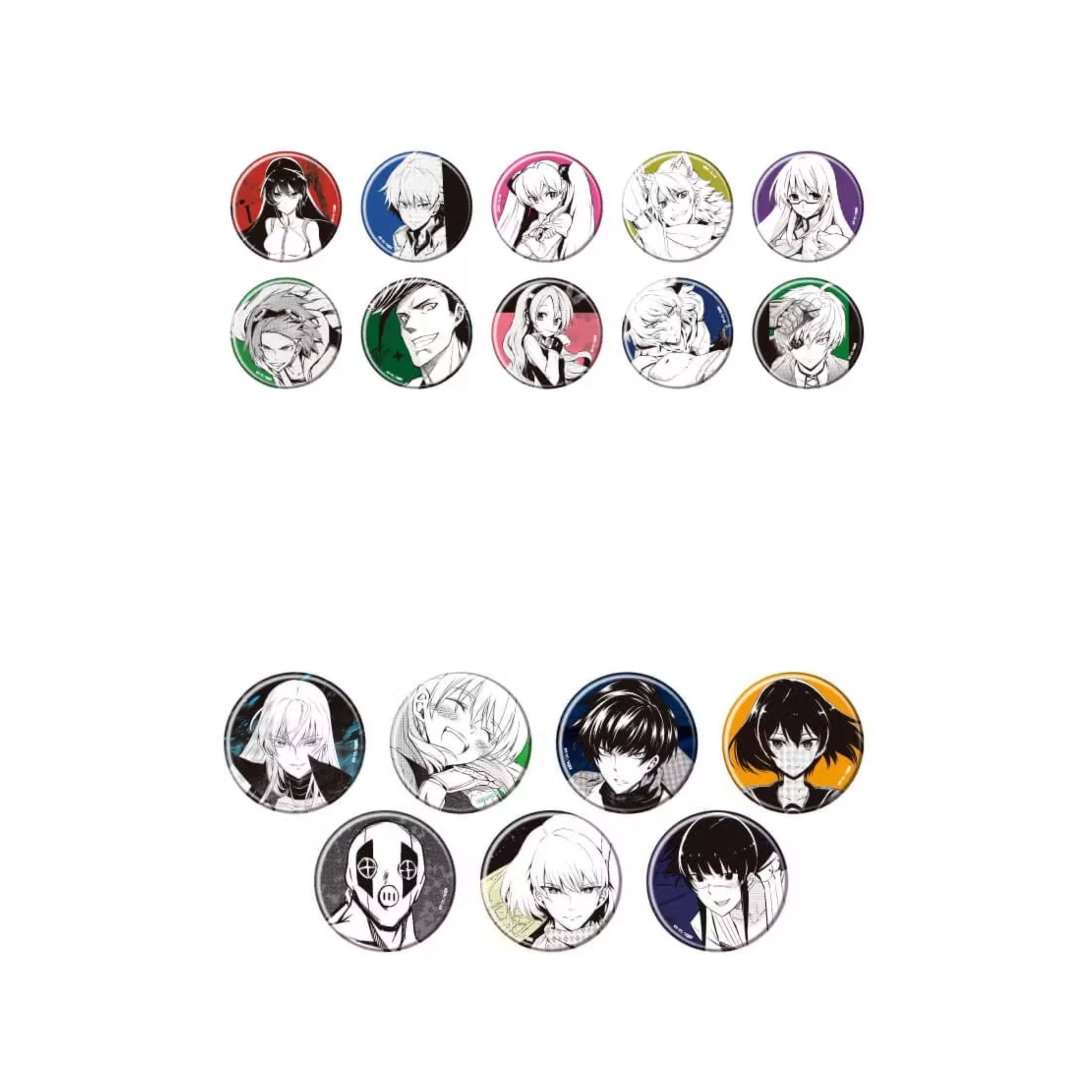 【斩！赤红之瞳】A3 eeo联名吧唧 原画吧唧