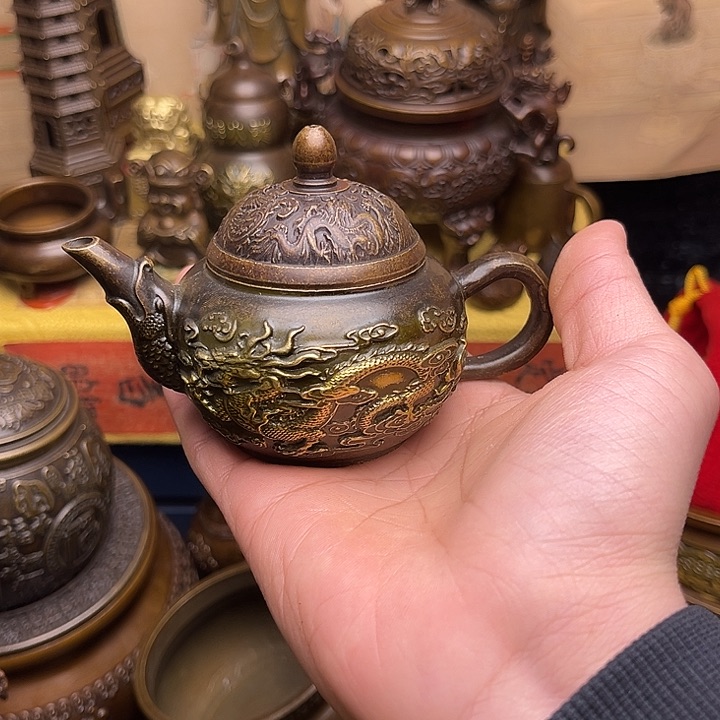 精美铜器点击下单