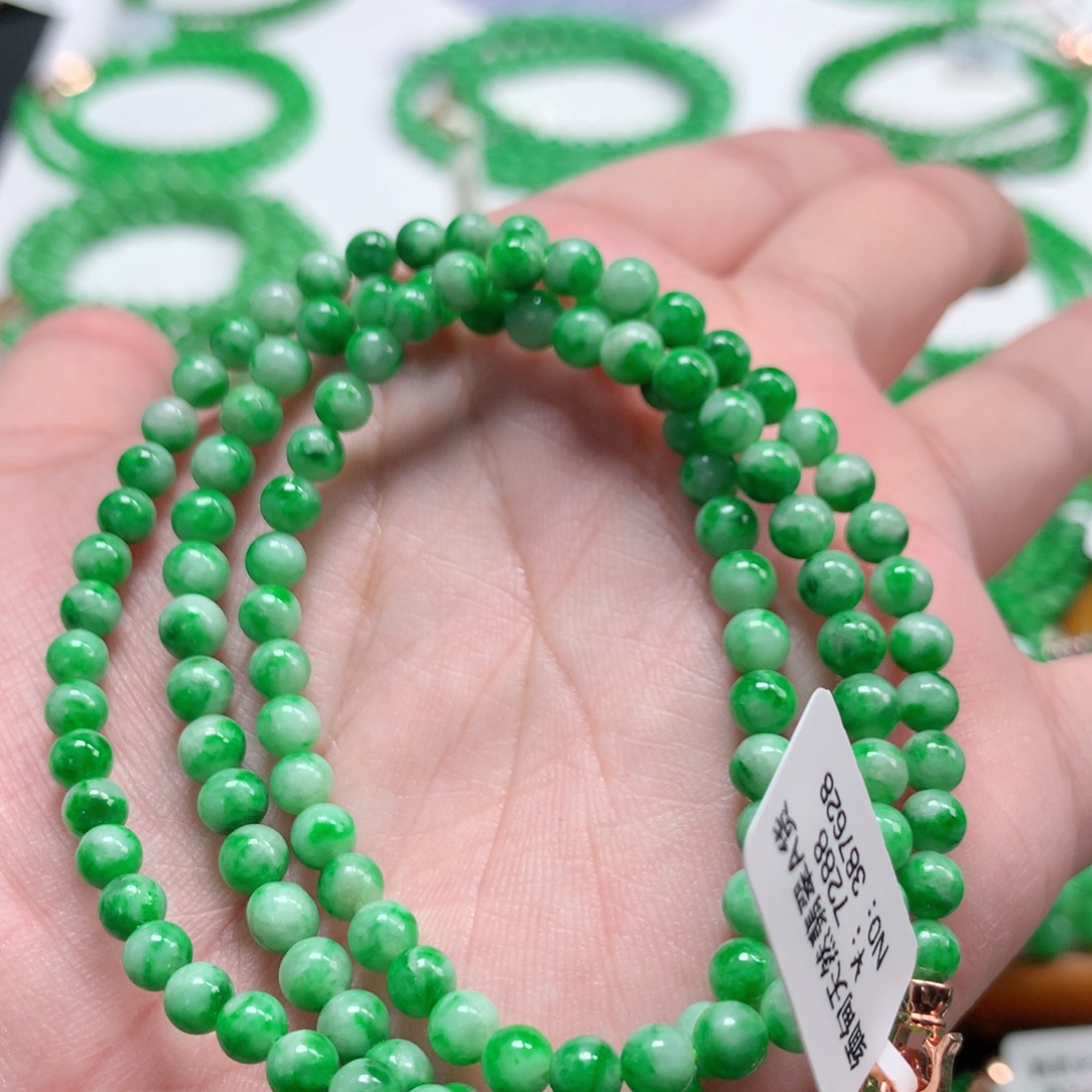 翡翠未镶嵌手链翡翠