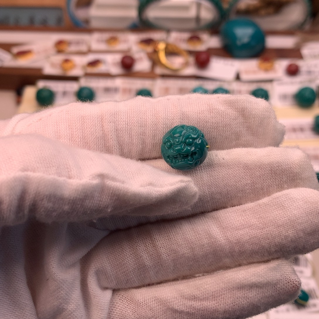 绿松石未镶嵌配饰凡