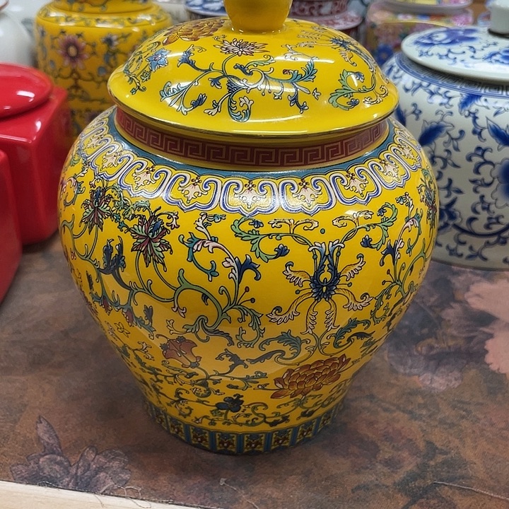 陶瓷罐茶叶罐密封罐储物罐