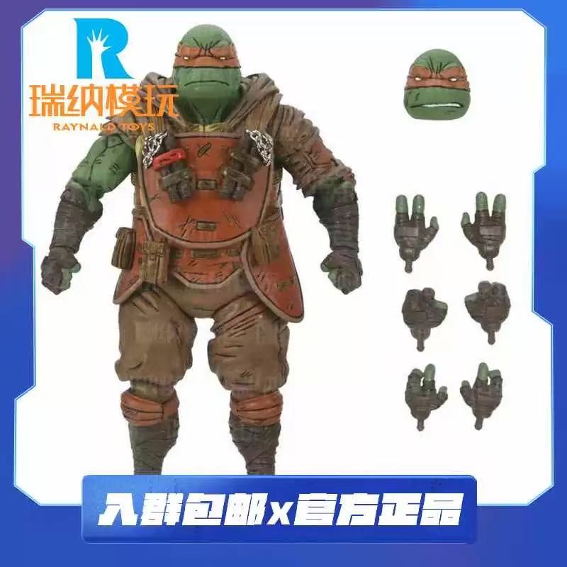 NECA 1/12 忍者神龟 最后的浪人漫画版 米开朗基罗 NEC54373