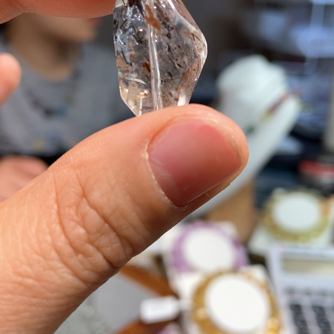 水晶手串未镶嵌虫*毒液随形