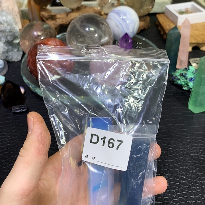 l***i水晶未镶嵌珠宝半成品天然水晶D167