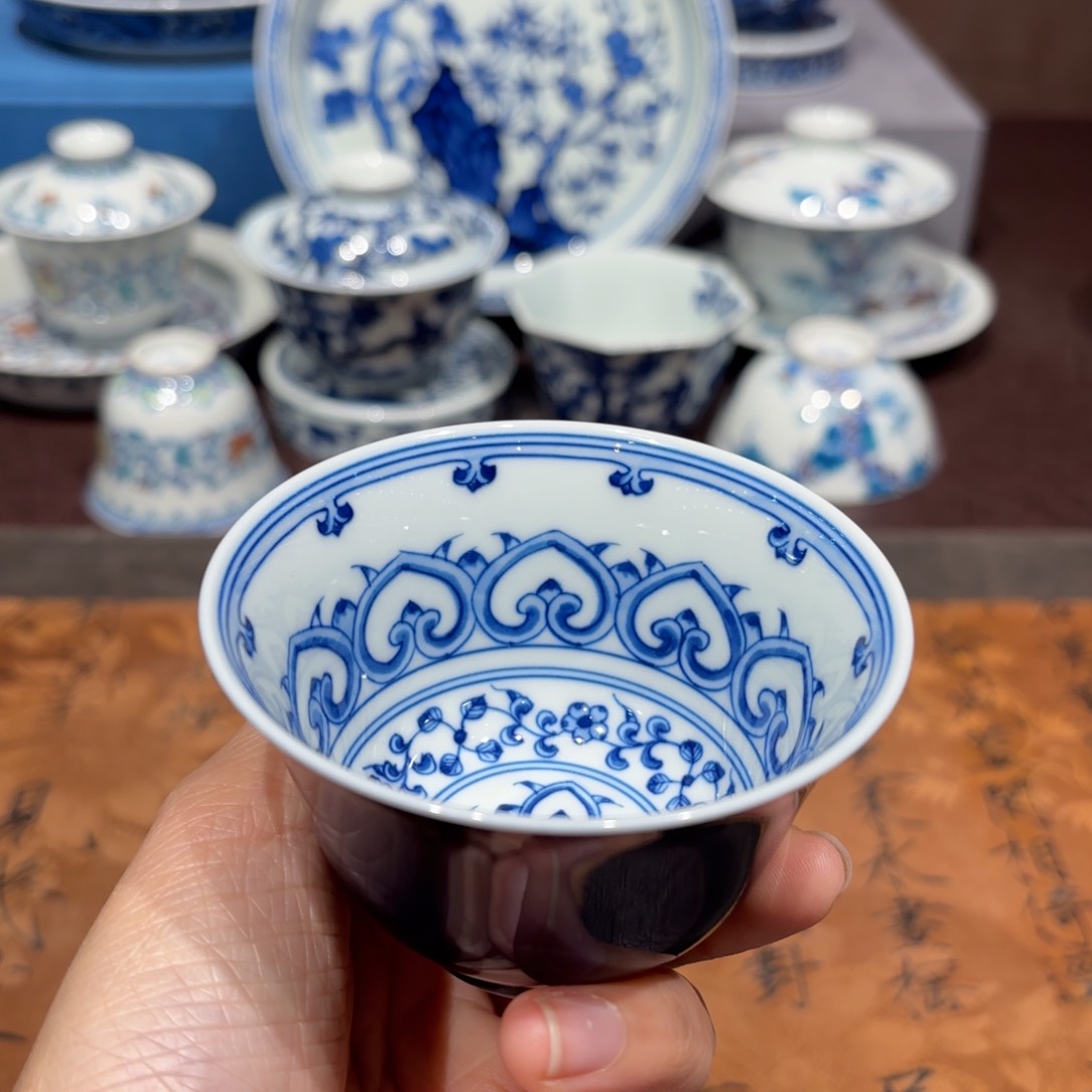瓷片景德镇纯手工手绘