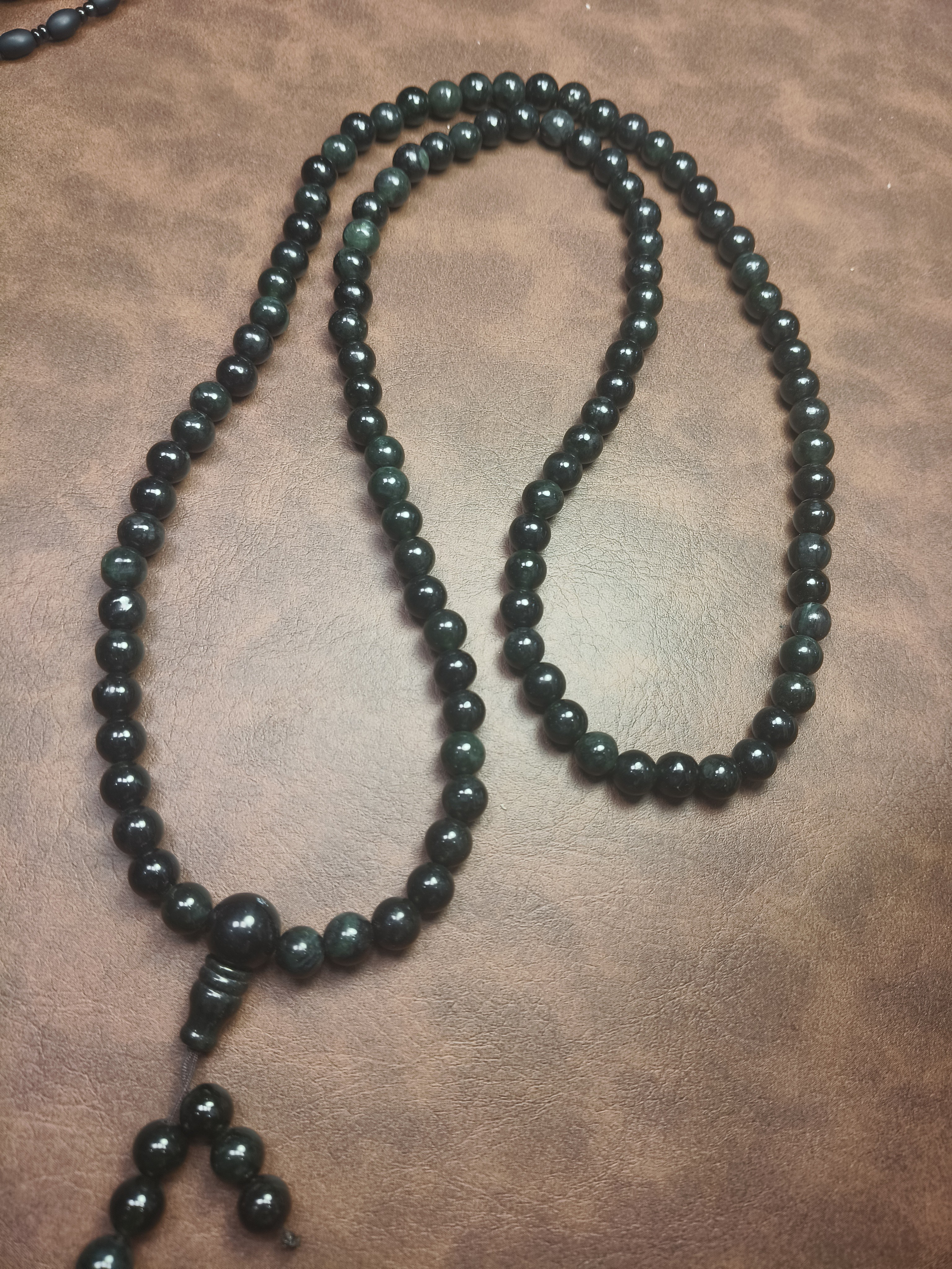 手链 [达瓦家]  西藏雅鲁藏布江药王石108颗珠链手串