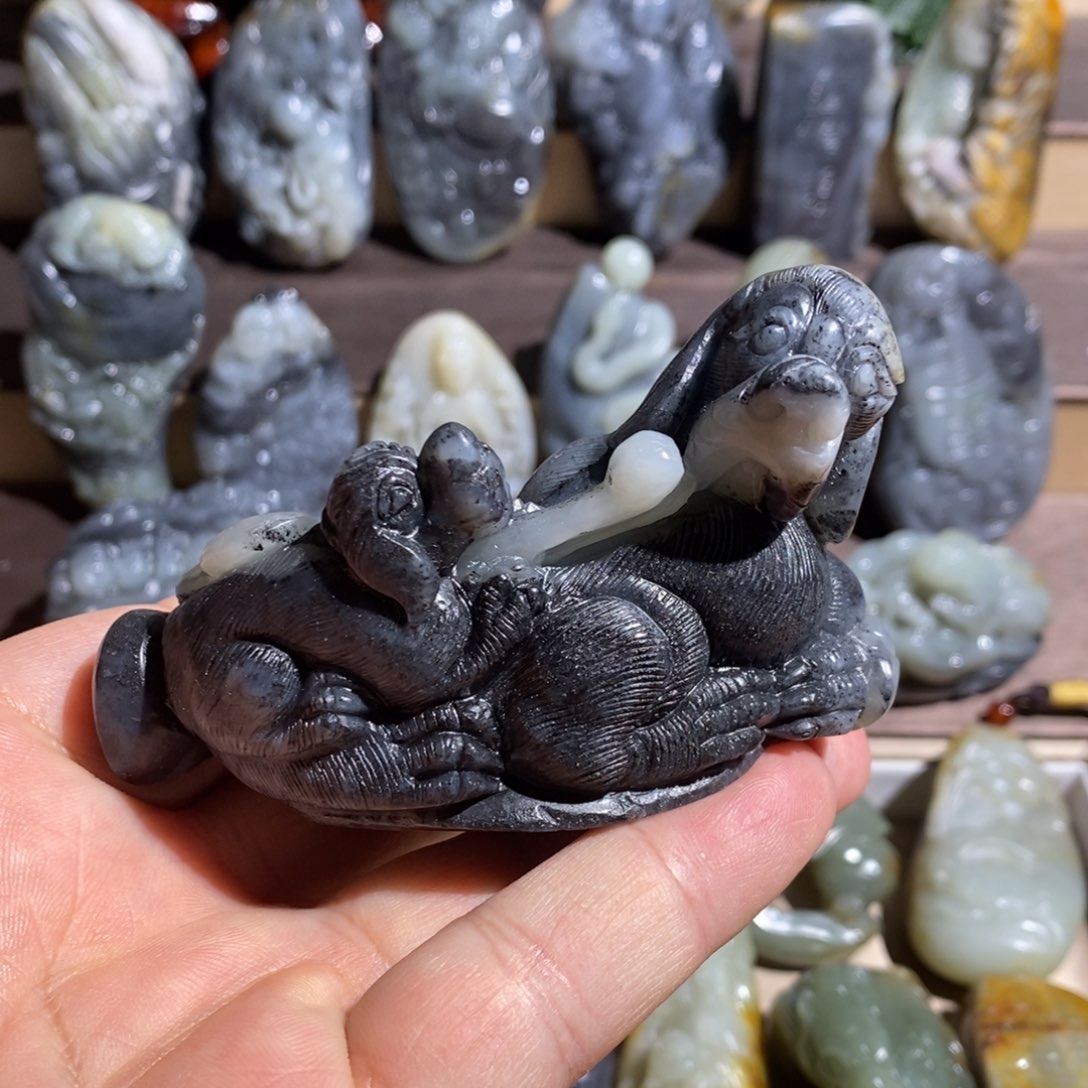 和田玉把件未镶嵌用****7