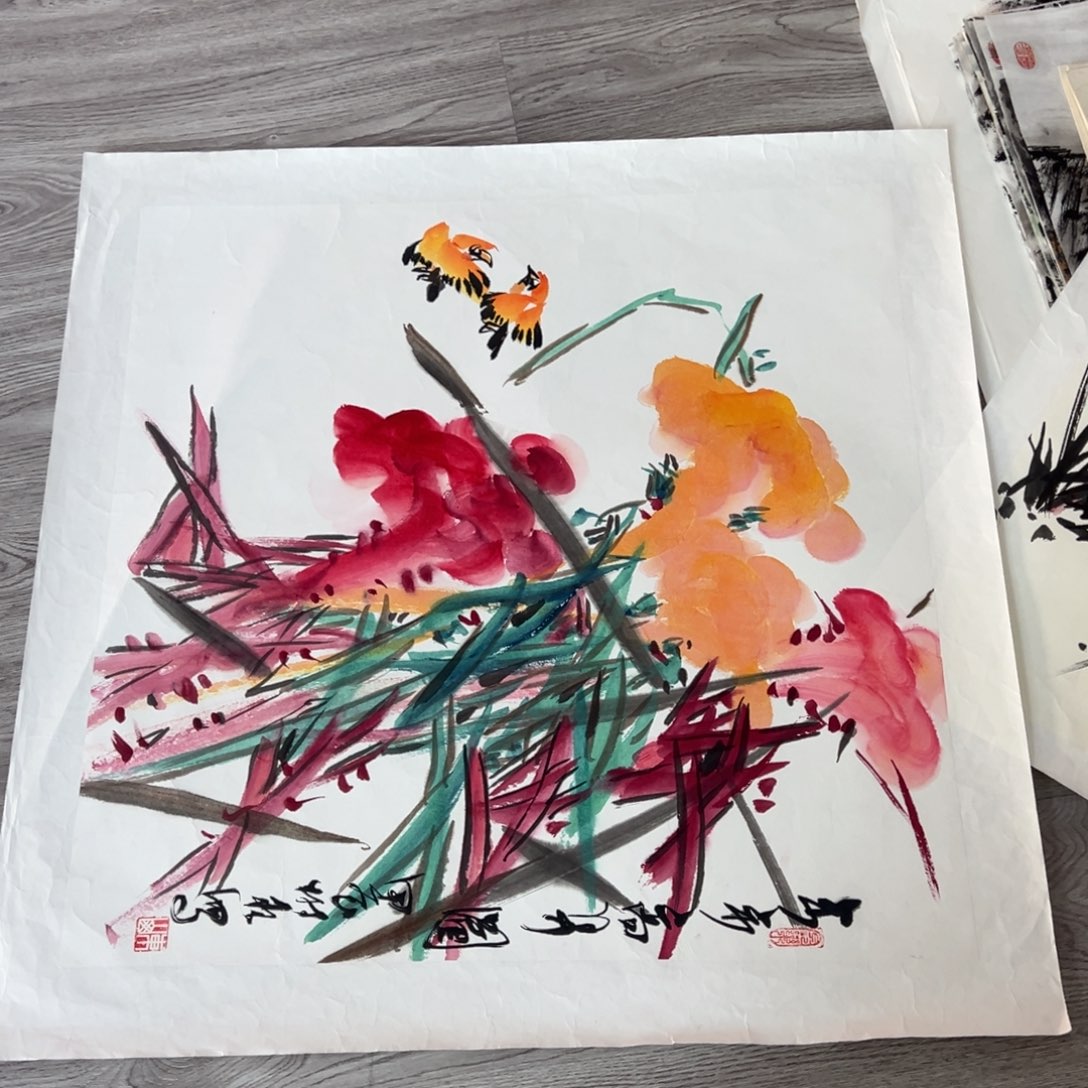 国画绘画国画作品