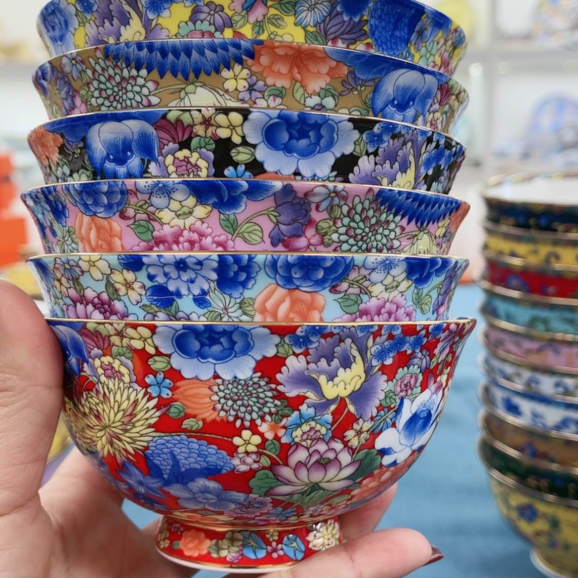 【闪购商品】骨瓷4.5寸6个………………………………