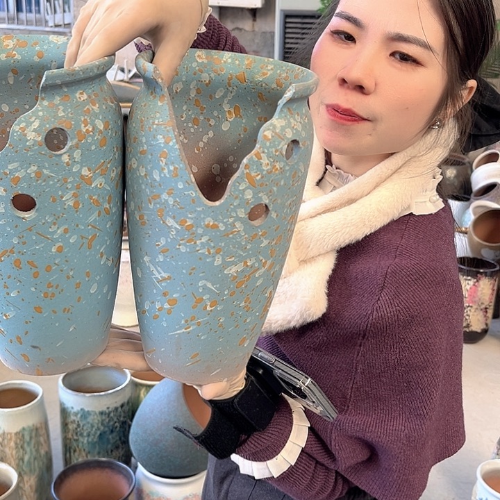 正品口14高26花盆……