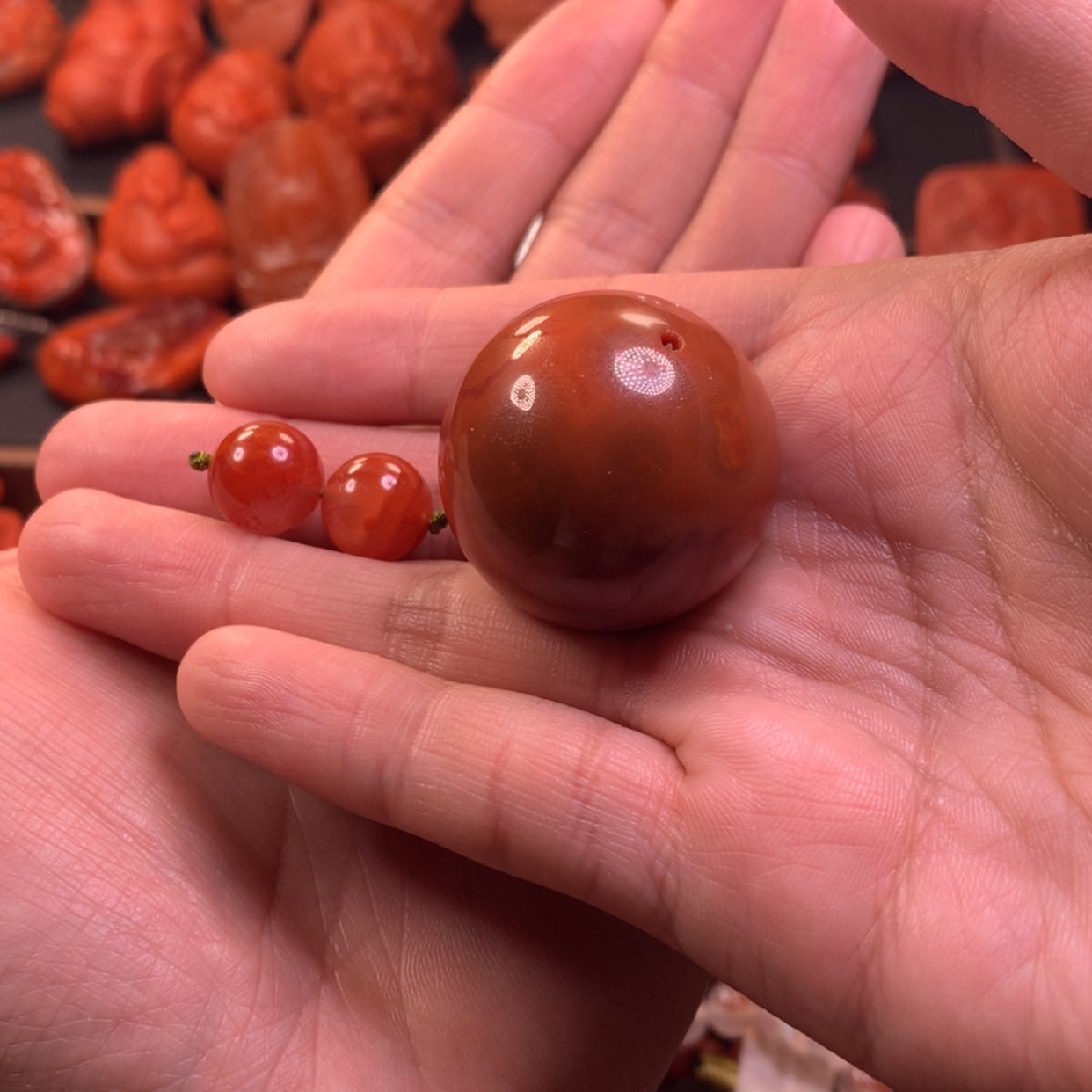 【闪购商品】南红玛瑙锁骨项链未镶嵌ㅤ****ㅤ