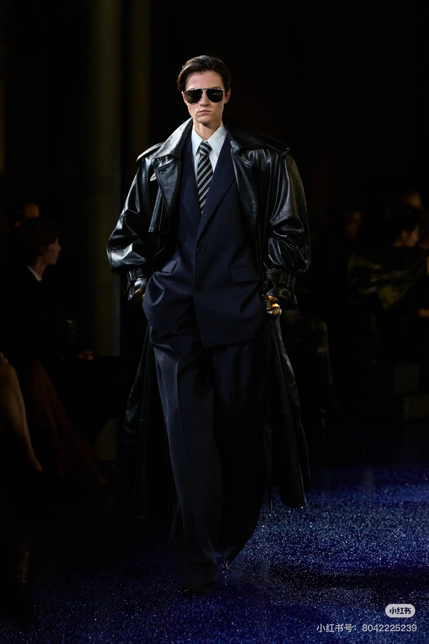 博-HY-【赤耳水洗】设计师限定款直筒小脚牛仔裤男女同款 77090