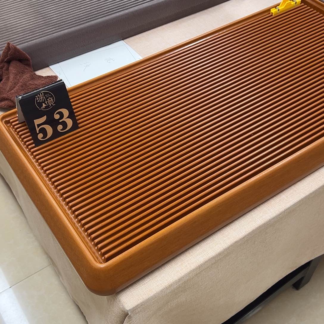 子冶檀木黄素盘80×40×6龙纹 素盘