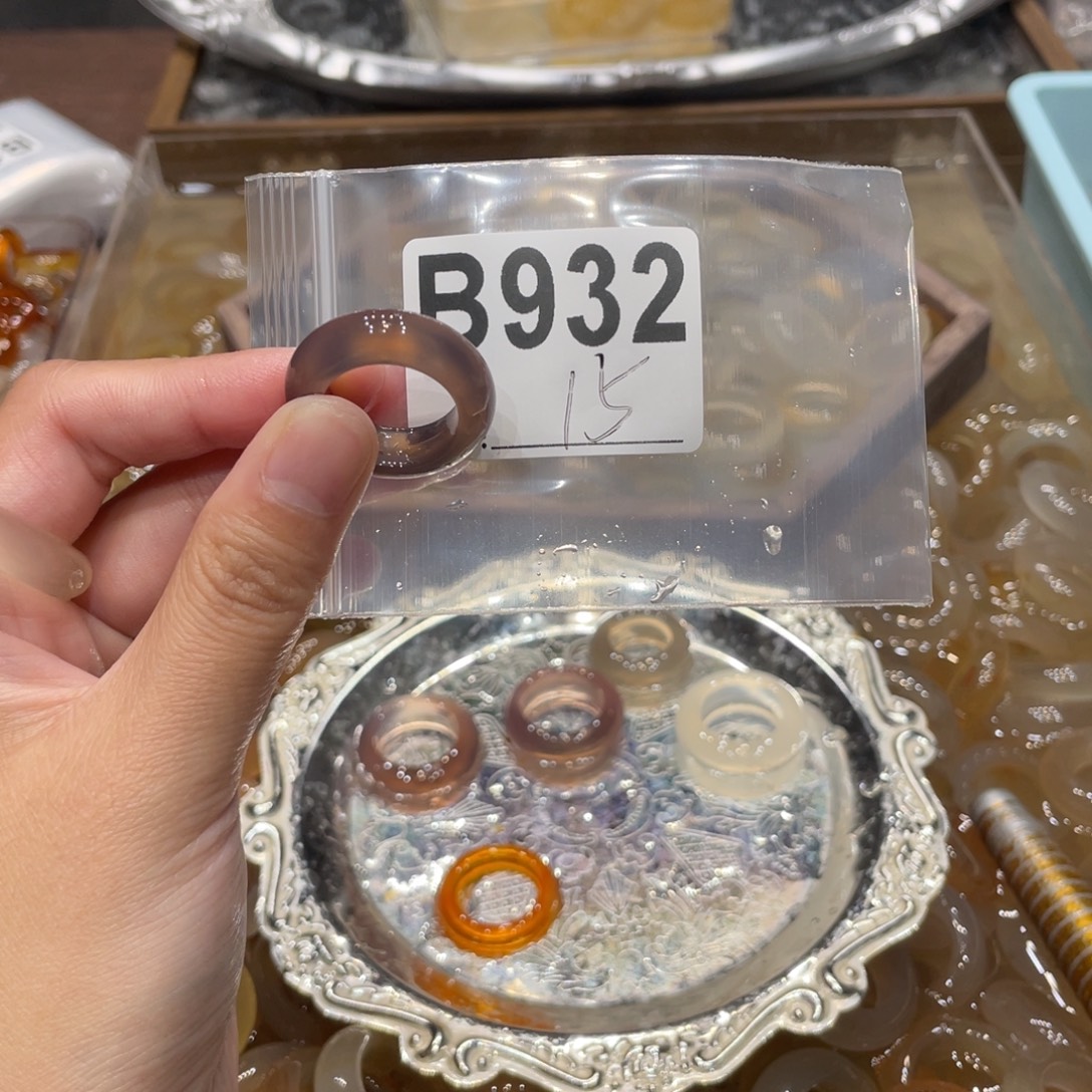 玛瑙/玉髓未镶嵌戒指932