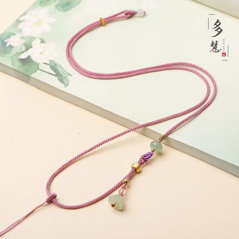 A43可调节莲蓬配件吊坠挂绳挂件挂脖配绳男女