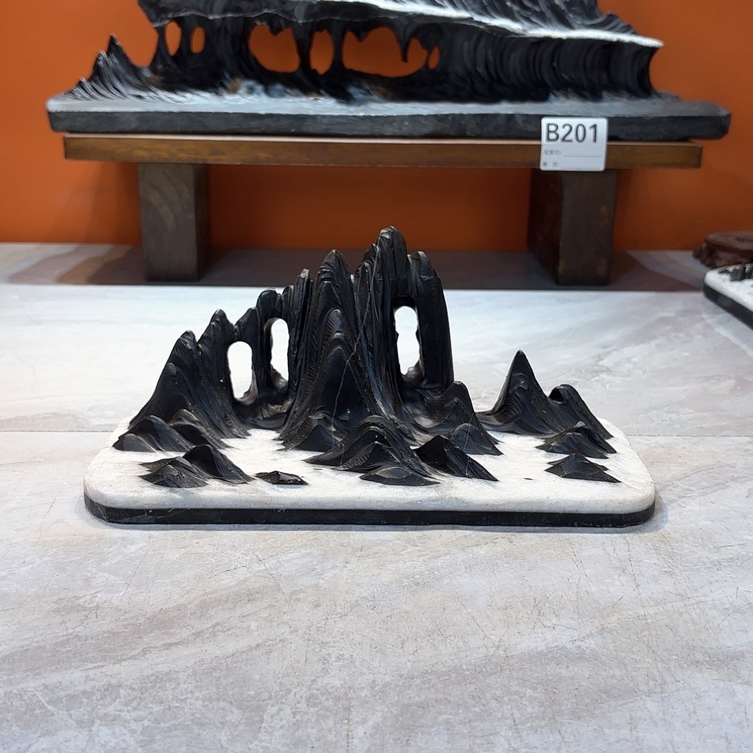 摆件最**们灵璧石奇石摆件 