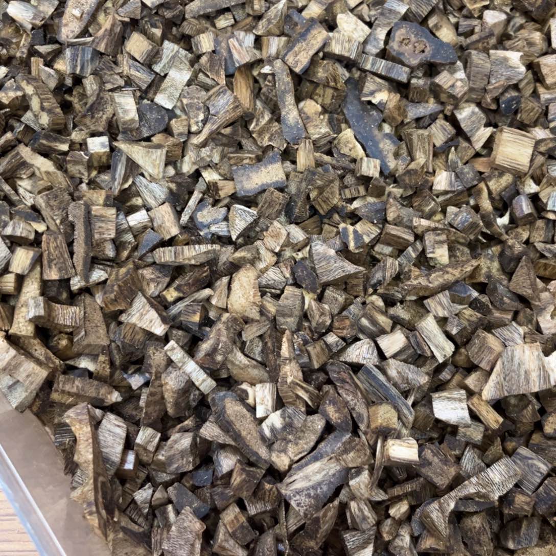 绽***放沉香碎屑沉香沉香棋楠500