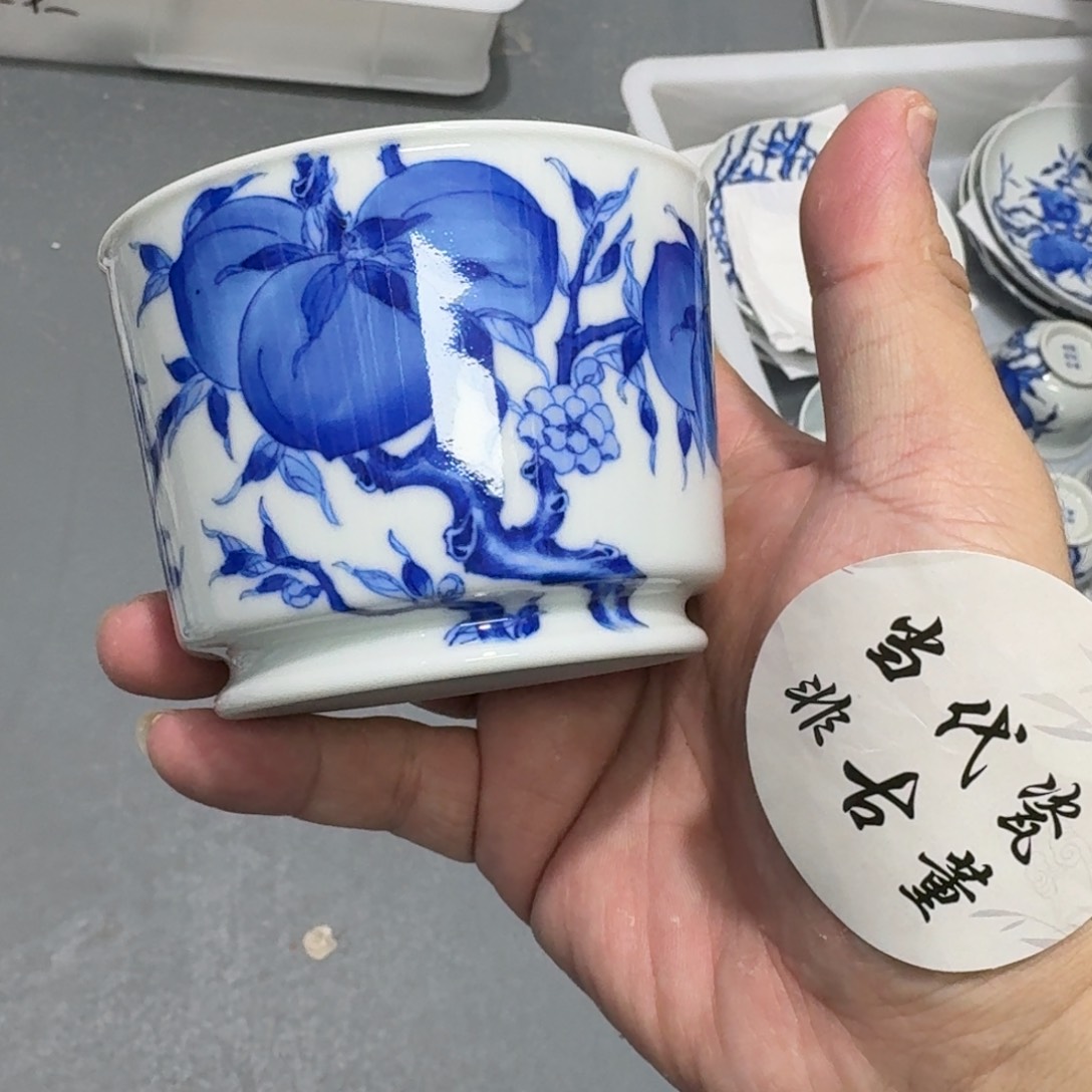 杯瓷言所老曹甄选好瓷瑕疵九