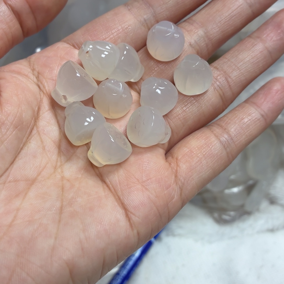 长***故玛瑙/玉髓未镶嵌吊坠(不含链)