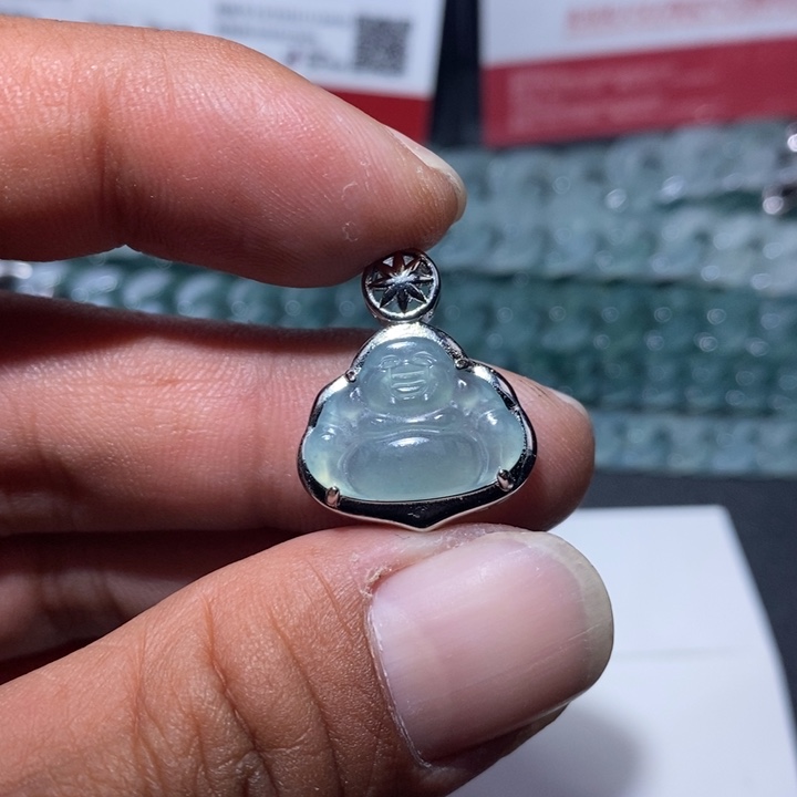 翡翠未镶嵌颈饰天然翡翠