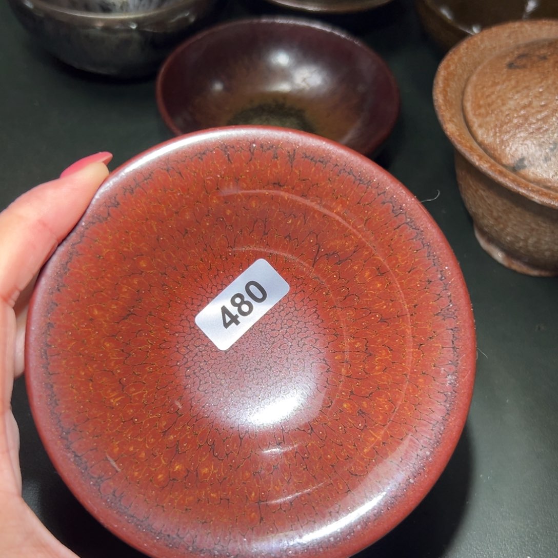 素***青茶盏全手工原矿原釉建盏