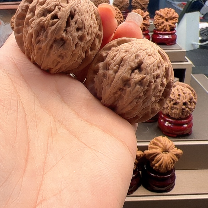 把件文玩核桃41 铁锤 t-025