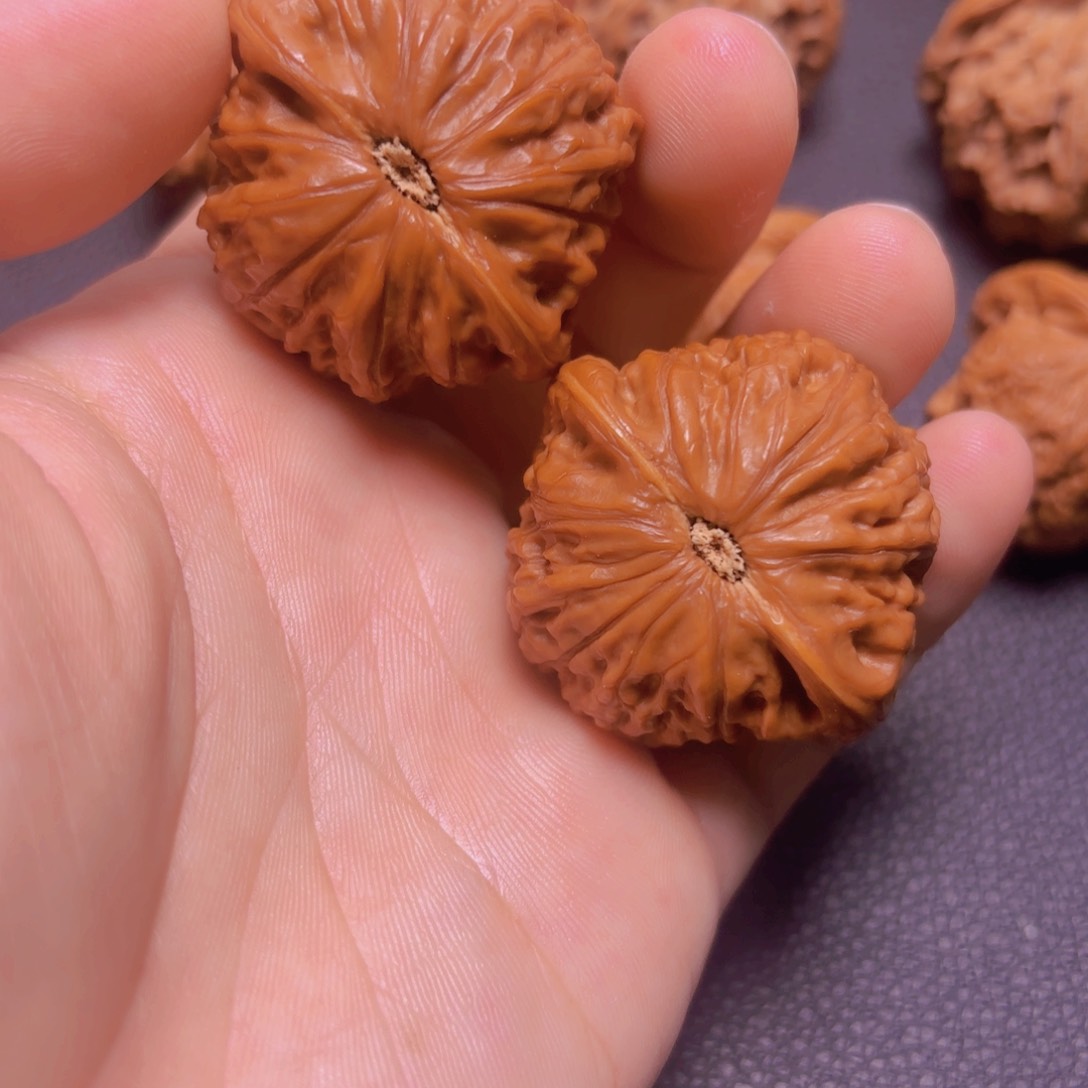 核桃把件39.5铁锤，尖部微修