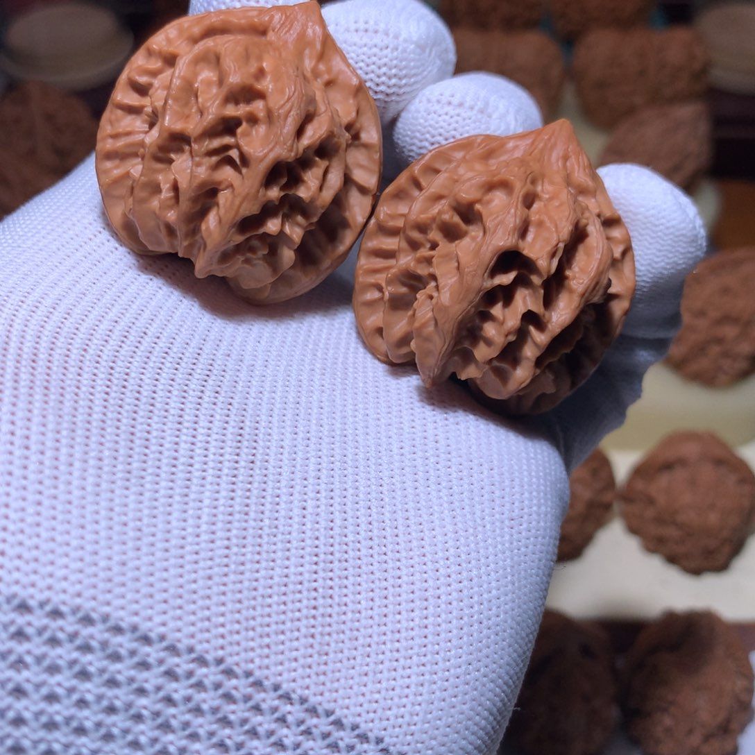 文玩核桃把件精品曹大龙