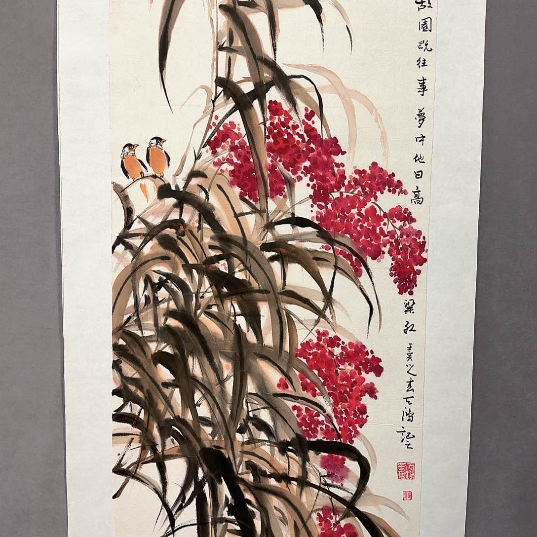 国画国画纯手绘作品请放心去藏