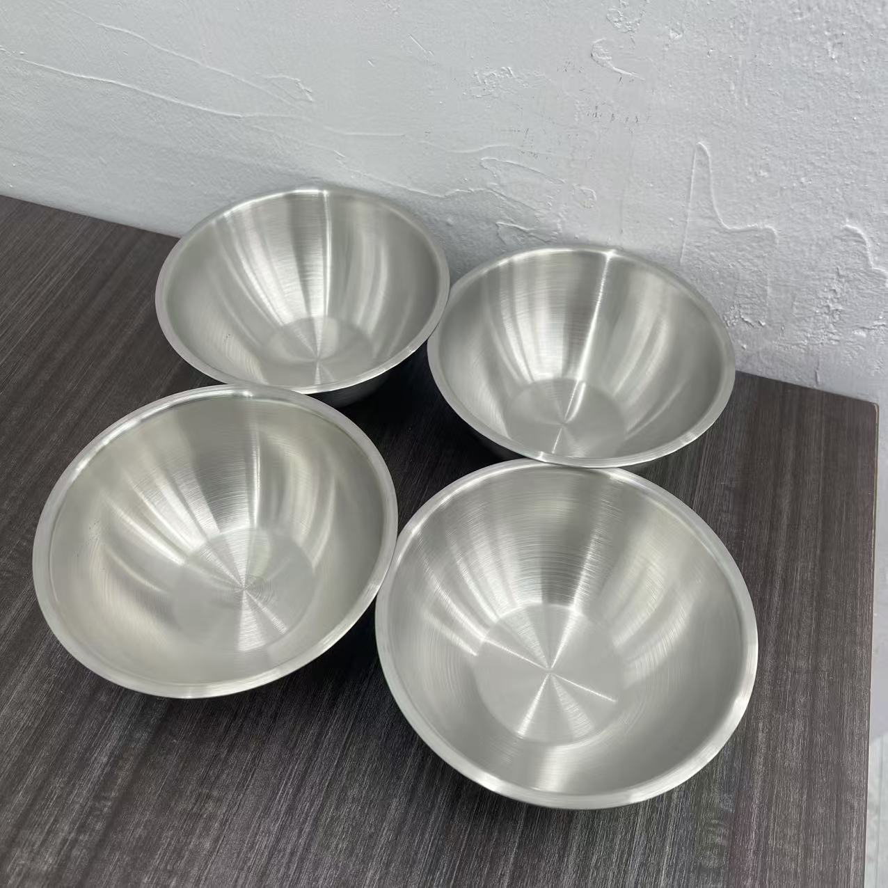 17cm韩国原单沙拉碗4个高档家用款创意礼品【汤姆粉丝专属】