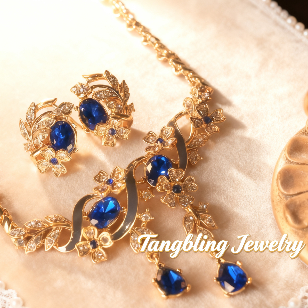 翠法丽 |蓝色尤金妮皇后 项链