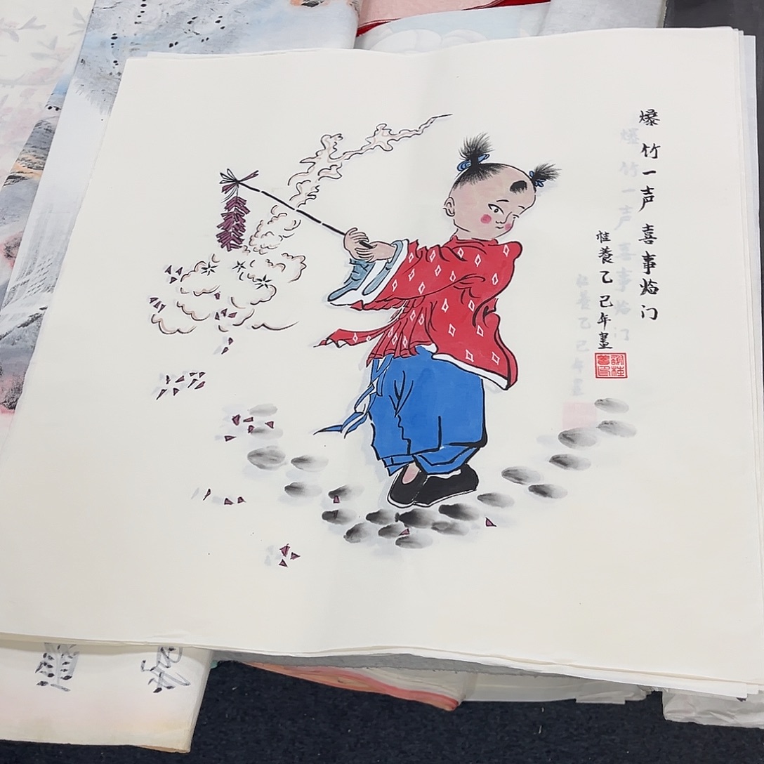 国画纯手绘作品国画作品