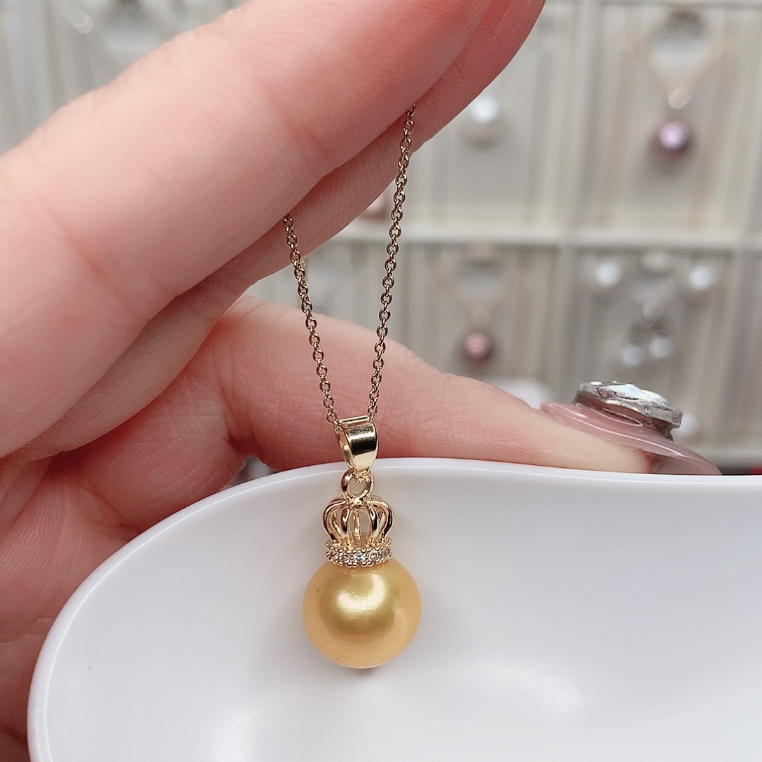 吊坠(赠链)合金淡水珍珠