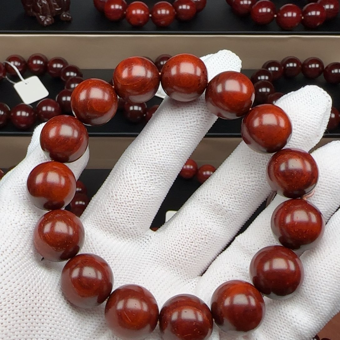 手串/手链小叶紫檀原生态印度小叶紫檀1.5暴龙3档